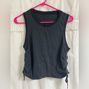 Lululemon faded black workout tank